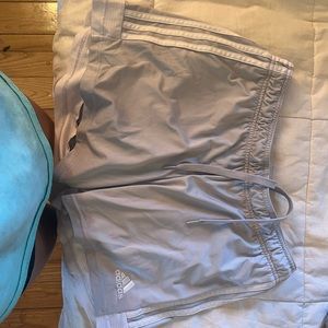 Soccer shorts, grey, gently used